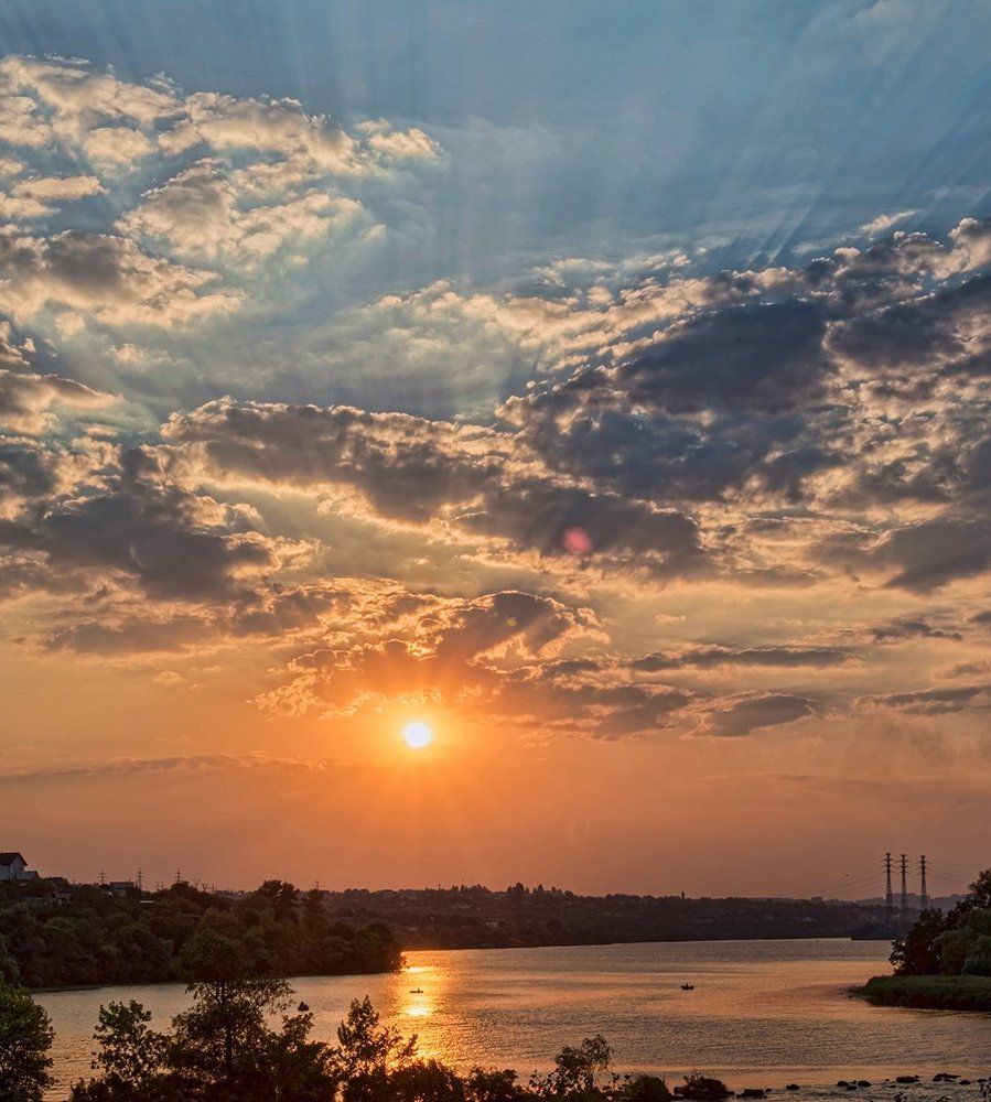 Закат над Днепром