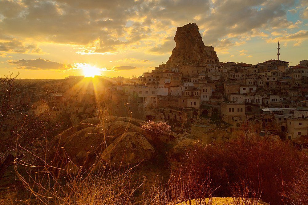 Sunset in Cappadocia