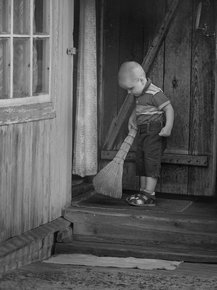 Бабушкин  помощник .