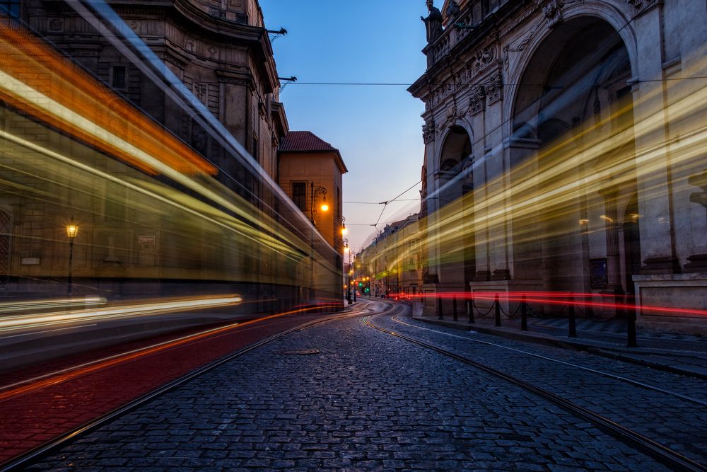 Morning in the Prague