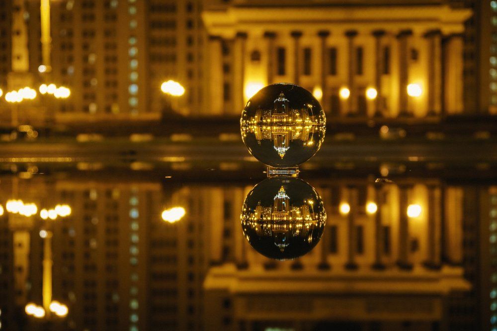 Отражение отражения в отражении