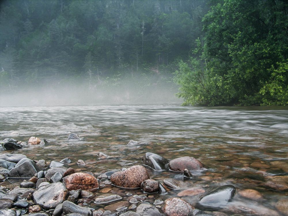 Утро на реке Хор