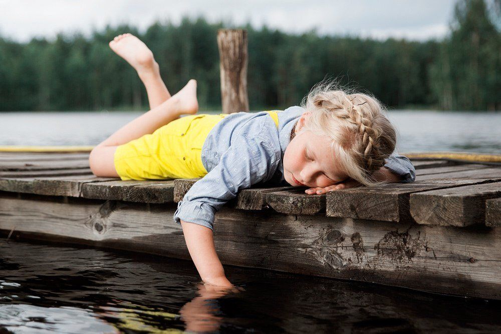 Лето в деревне