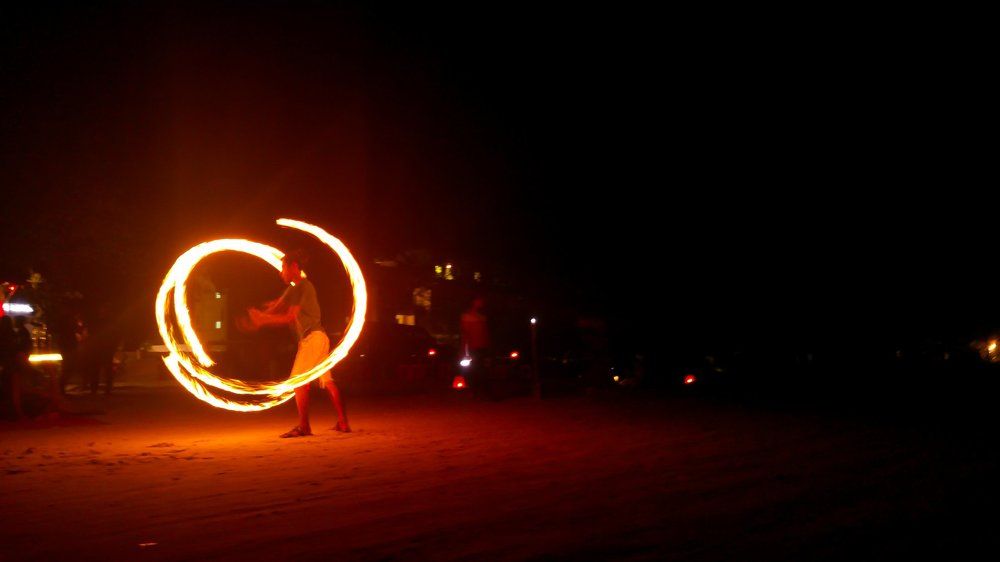 Play with flame