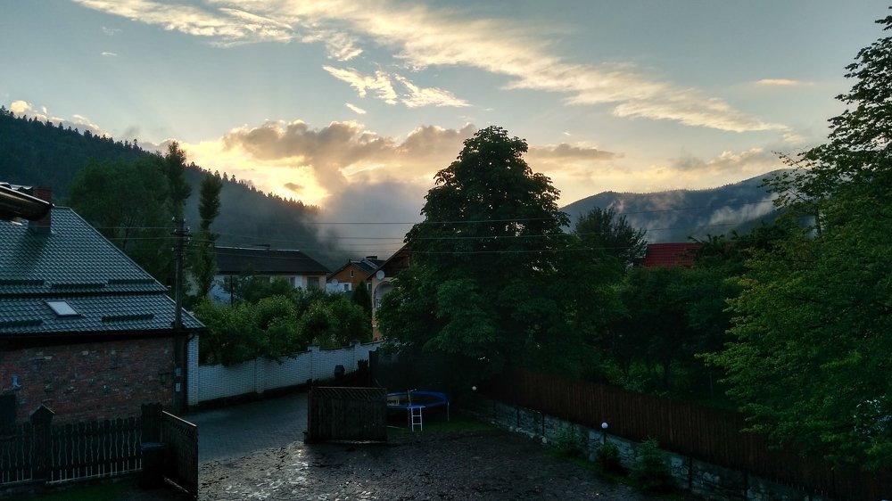 Облако пришло к нам в гости