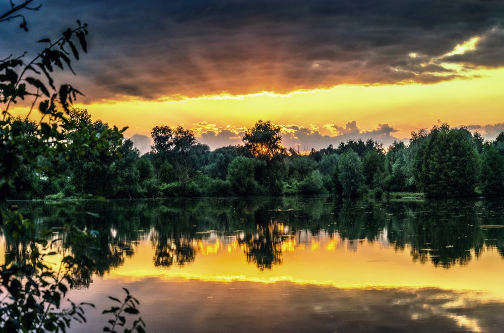 Угасающий день.