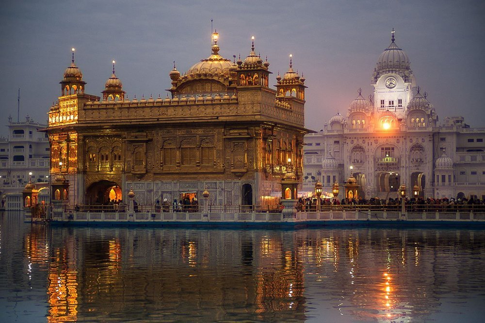Индия.Амритсар.Золотой храм.