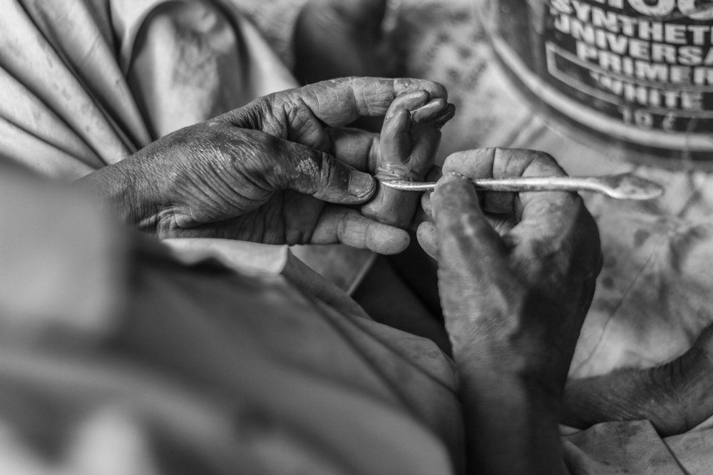 Making of God's hand