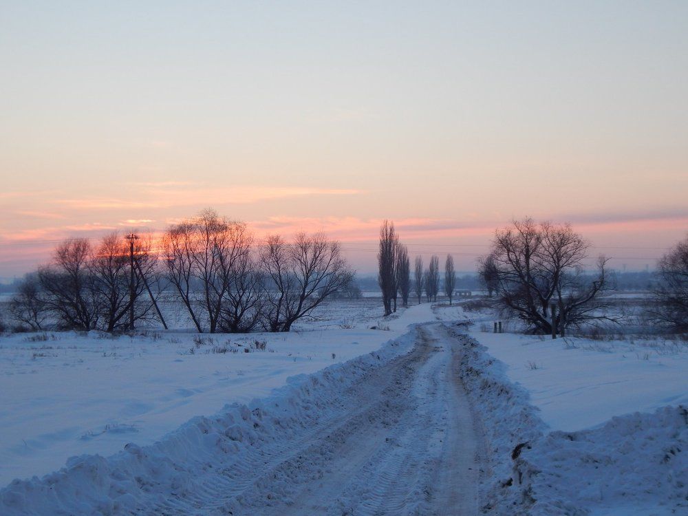 зимний вечер