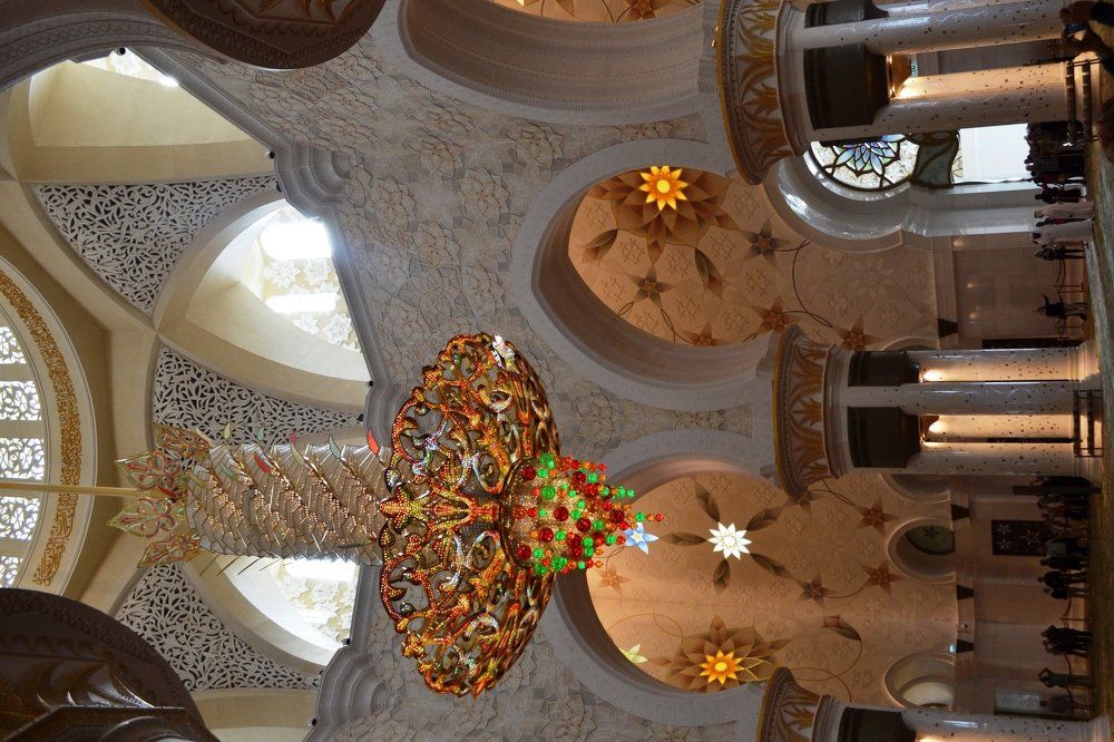 Своды в мечети шейха Заеда