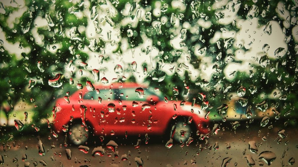 RED RAIN CAR