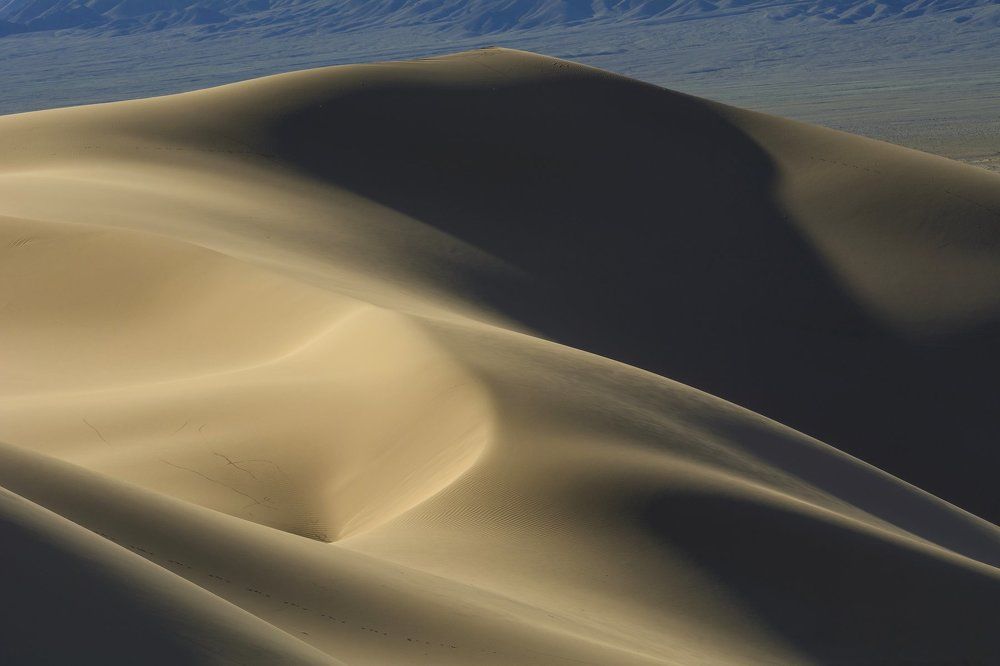 Бархат и формы Монгольских песков Хонгорын Элс