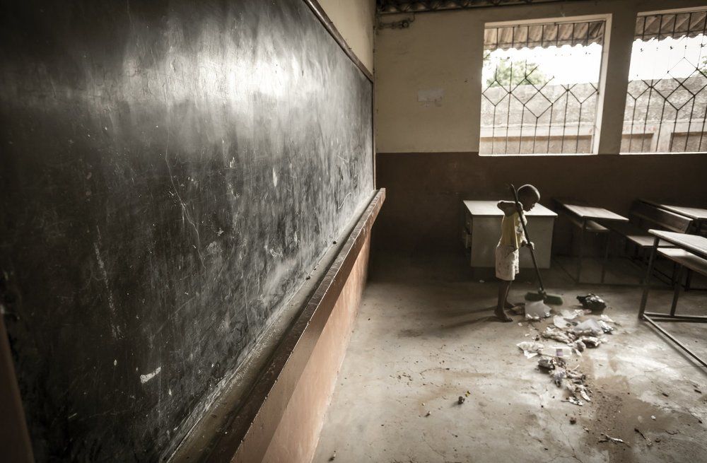 Preparing school class