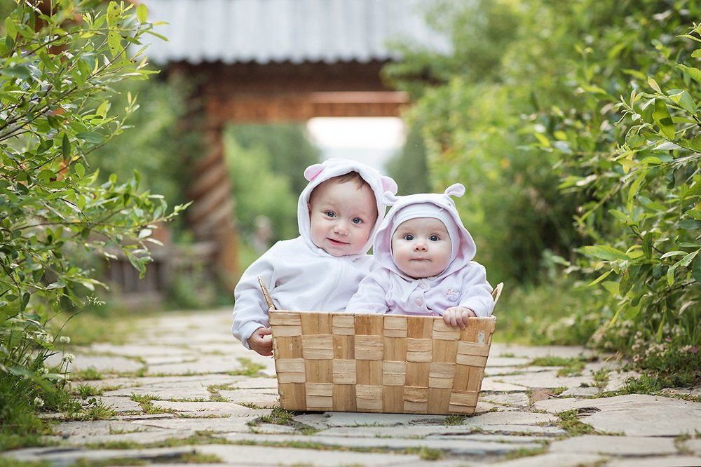 корзинка детей