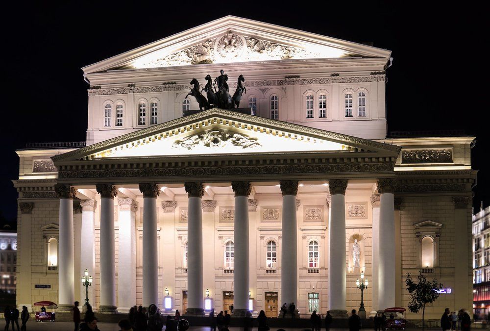 Большой тетр в Москве