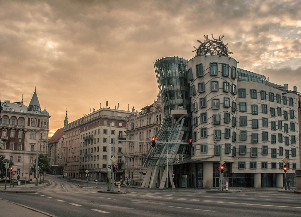 Танцующий дом.Прага