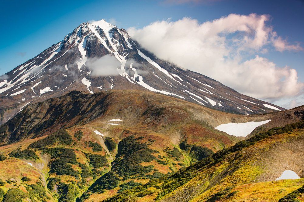 Осенний вулкан