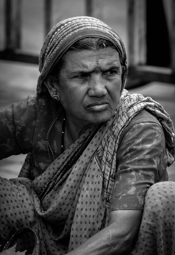 Looking for great day.. (Vegetables seller woman)