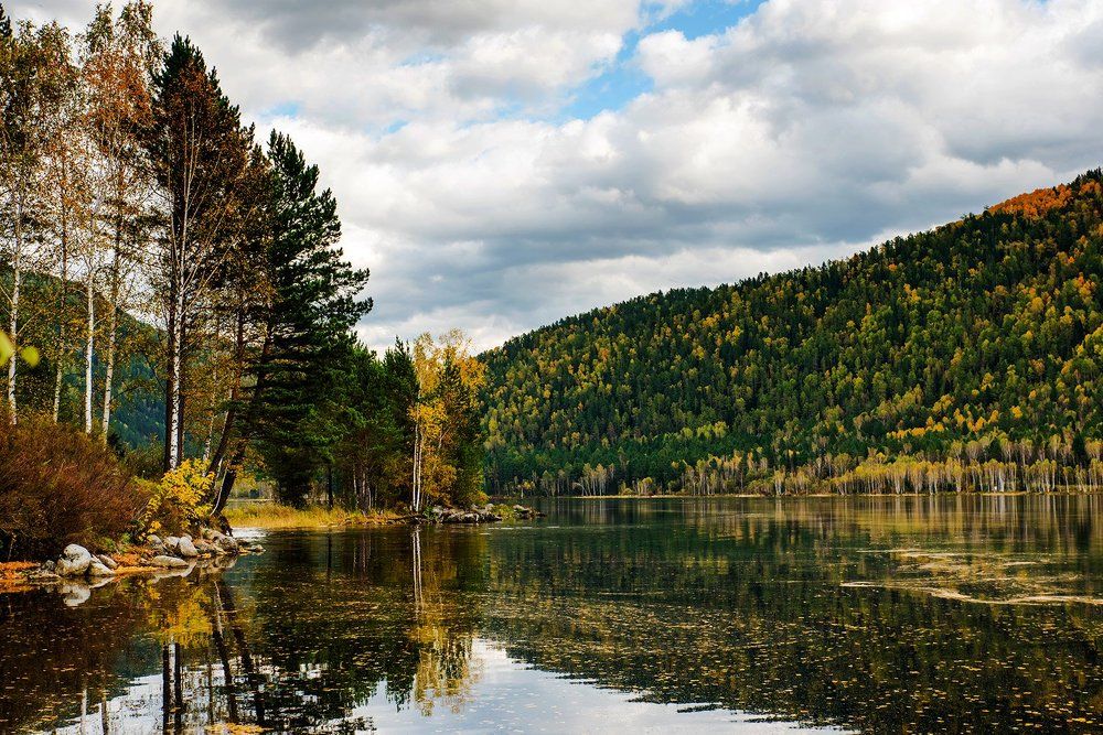 Осенний Енисей