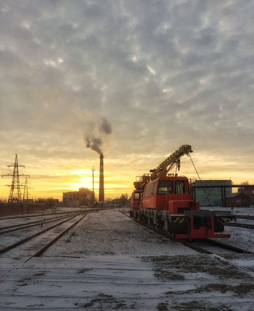 Заводское утро