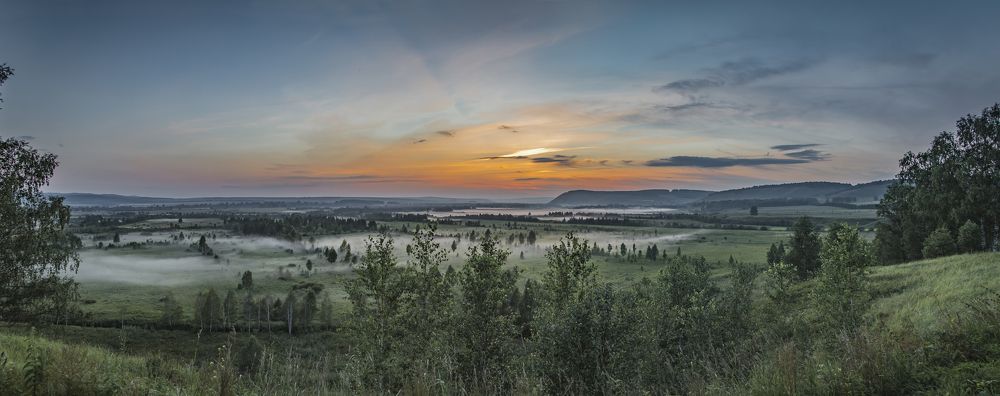 Закат в Башкирии