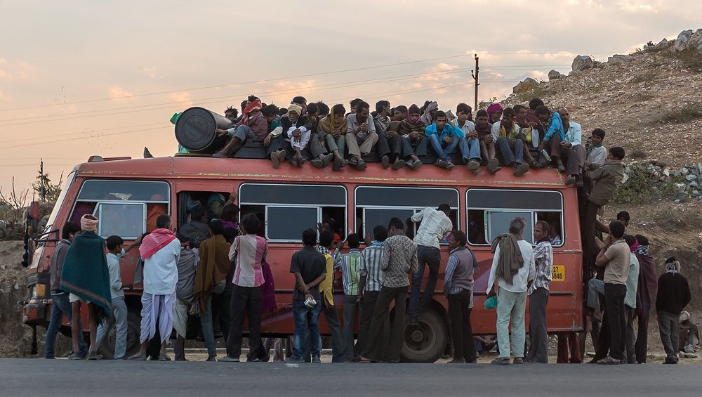 Перемещение на автобусах