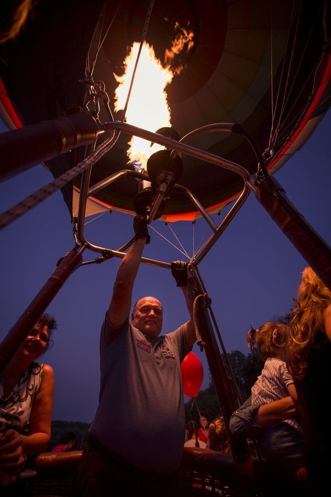 Starting in the sky/Старт в небоThe photo was taken during the ballooning competition in Kislovodsk