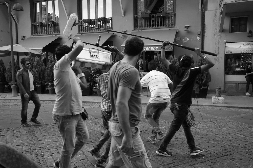 съёмка фильма