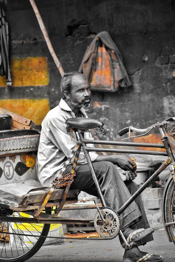 Hardwork with satisfaction  in street life