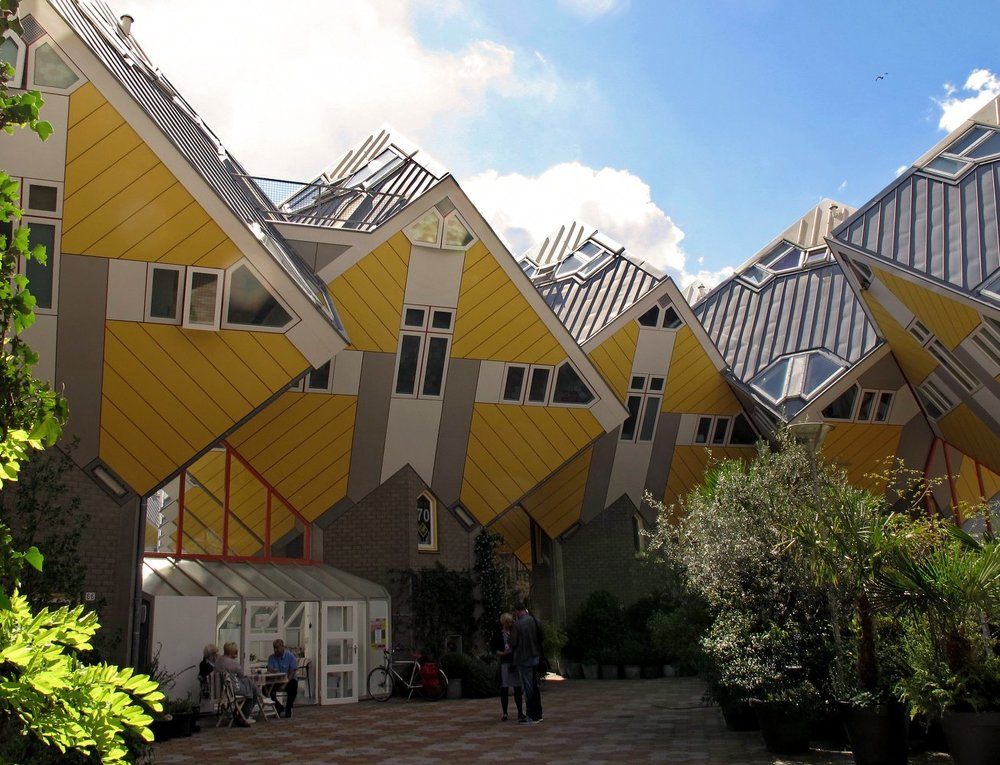 Кубические дома Роттердама