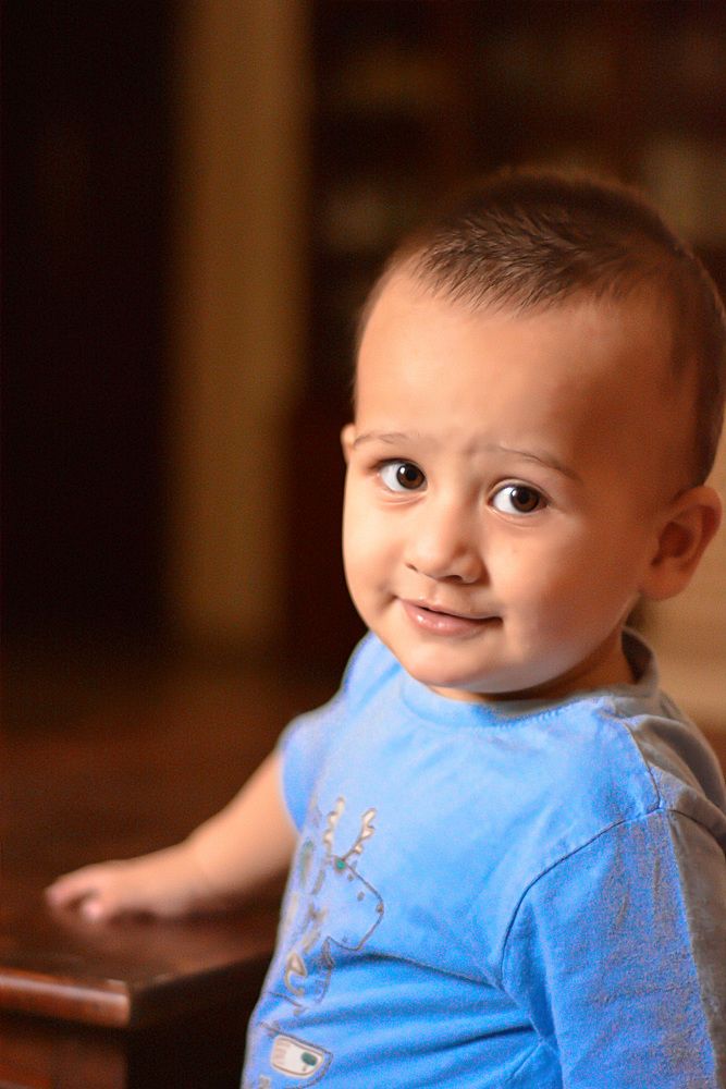 My One year  Old Photogenic