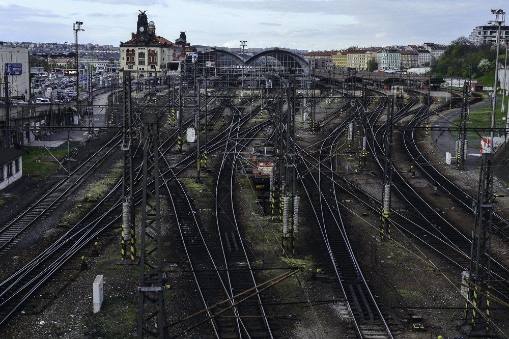 Вокзал в Праге