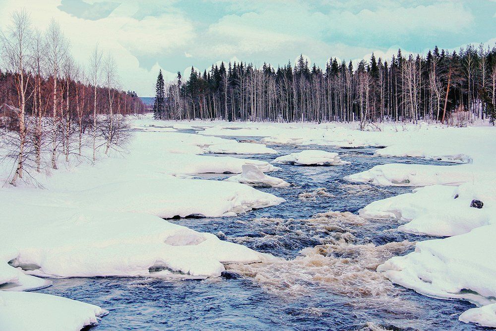 Весна в Лапландии