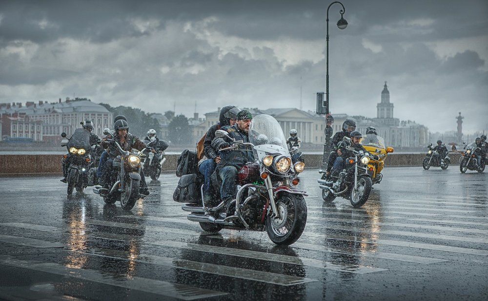 Дни Харлей Дэвидсон-2017 в Санкт-Петербурге. Мотопарад