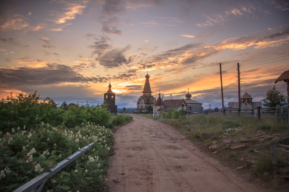 Летняя ночь в Варзуге