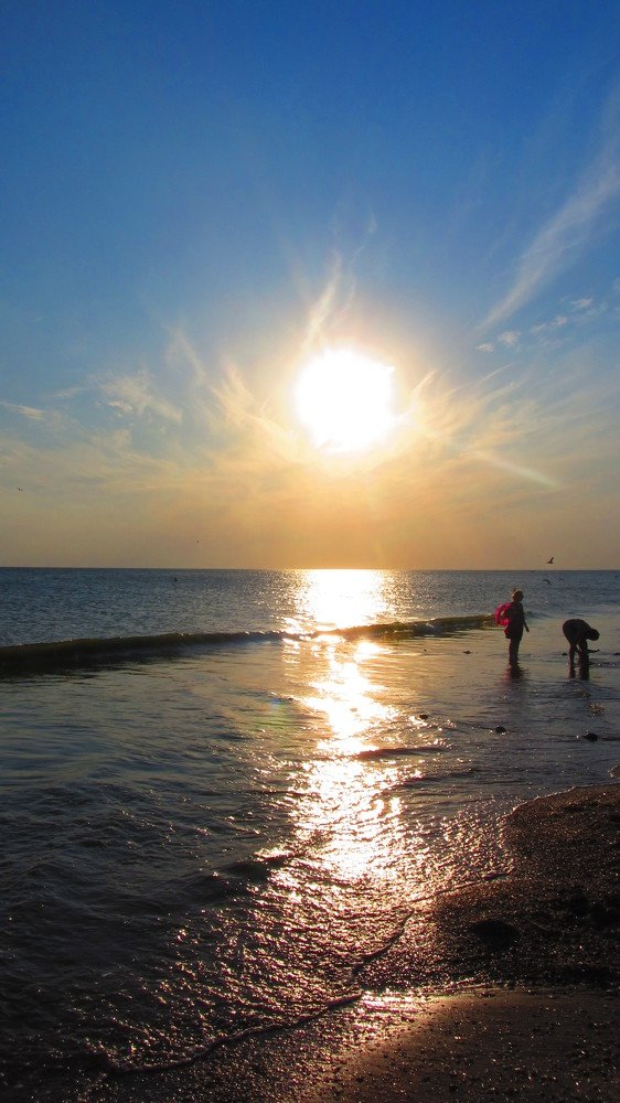 Море и закат