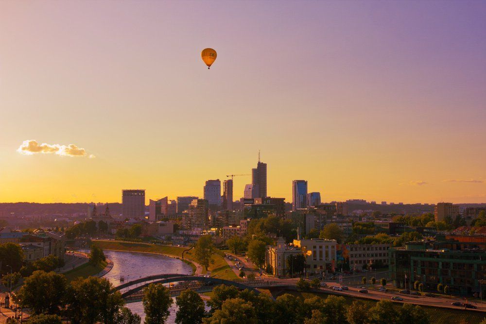 Вильнюс закатный