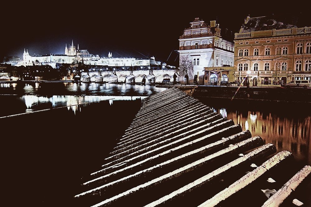 Зимняя Влтава