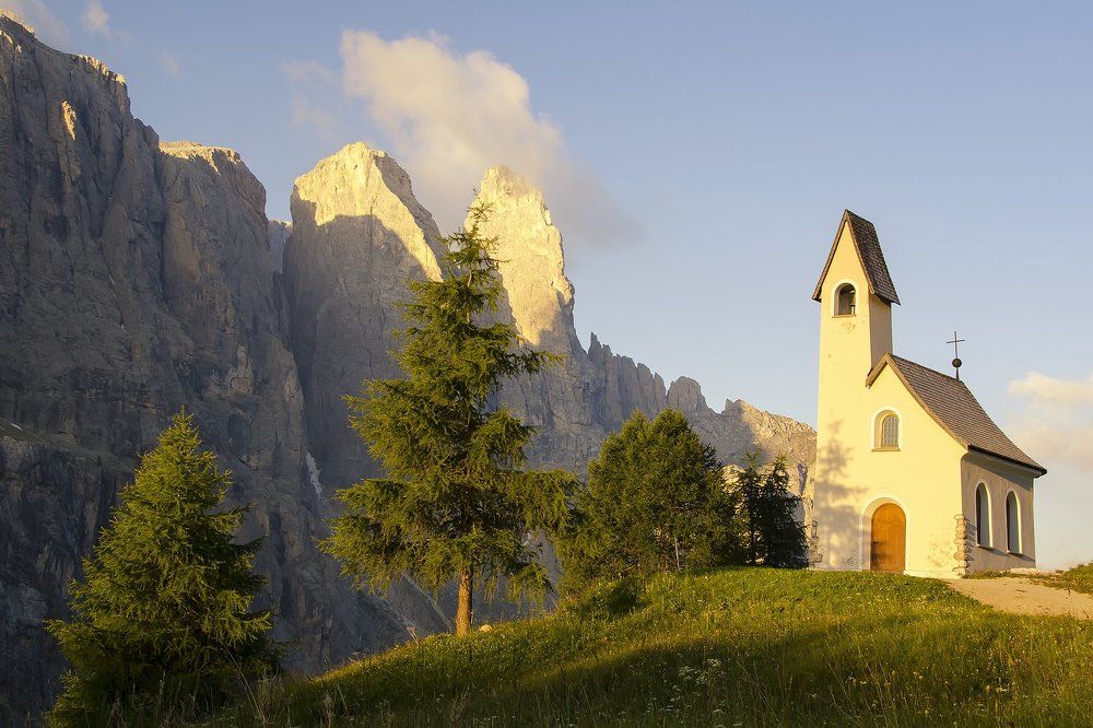 Альпийская церквушка