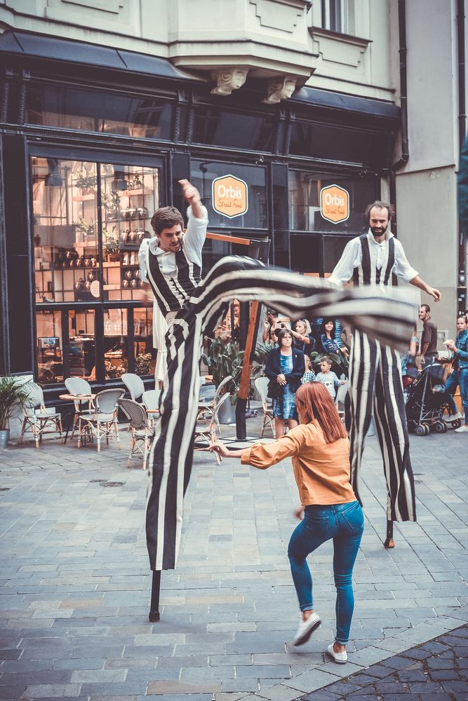 Dancing in the street