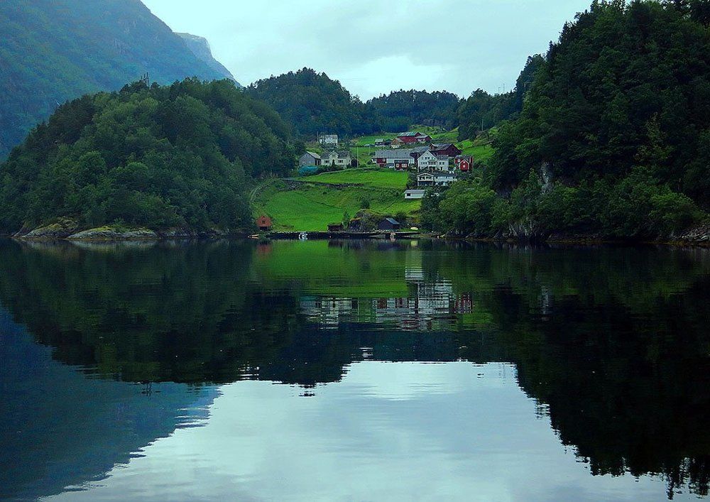 Норвежский фьорд