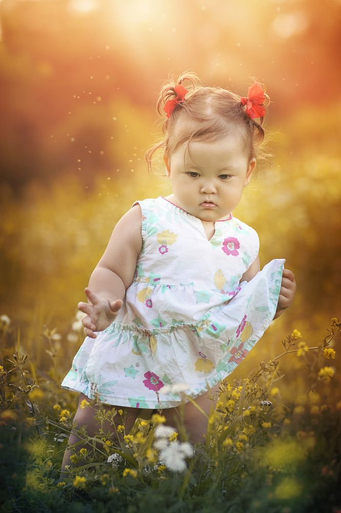 Цветочек на полянке