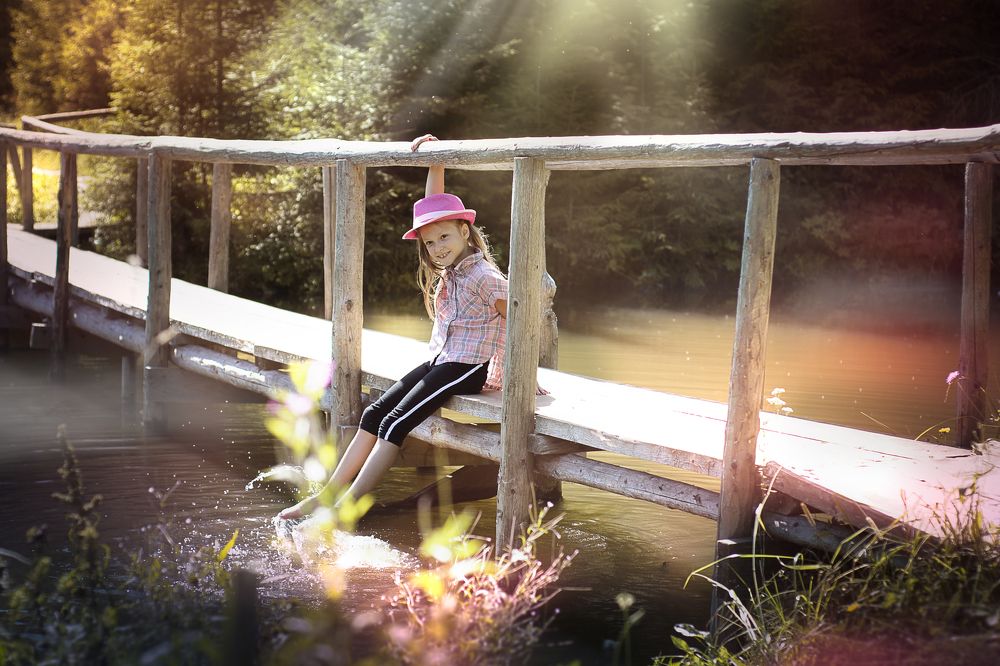 В деревне у бабушки