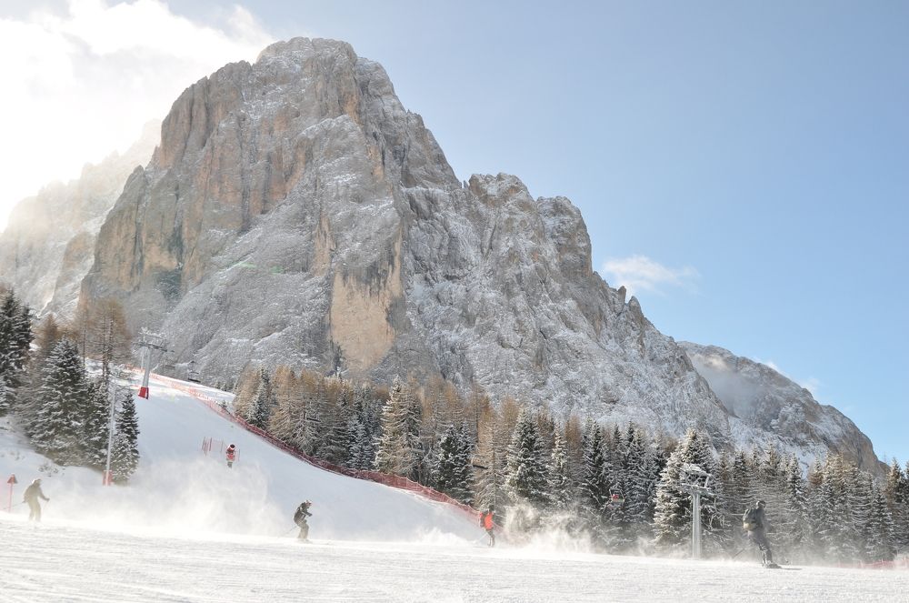 Несущиеся по склонам