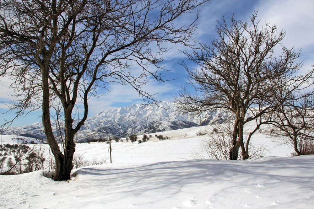 Зима в горах