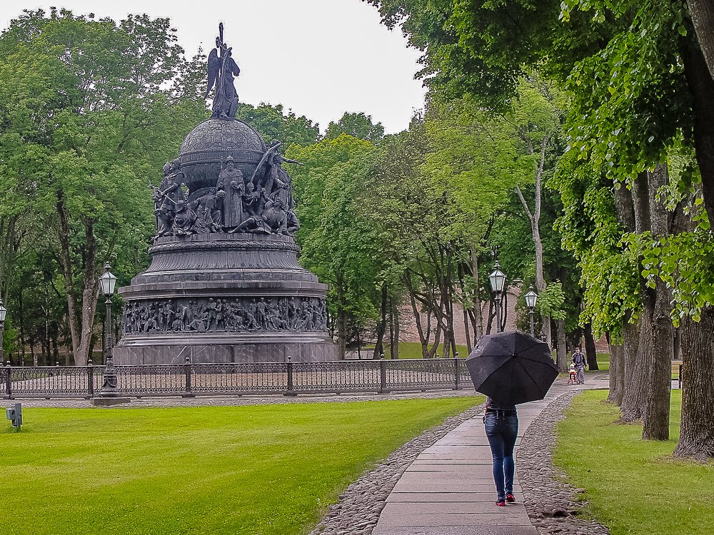 Парк Новгородского кремля