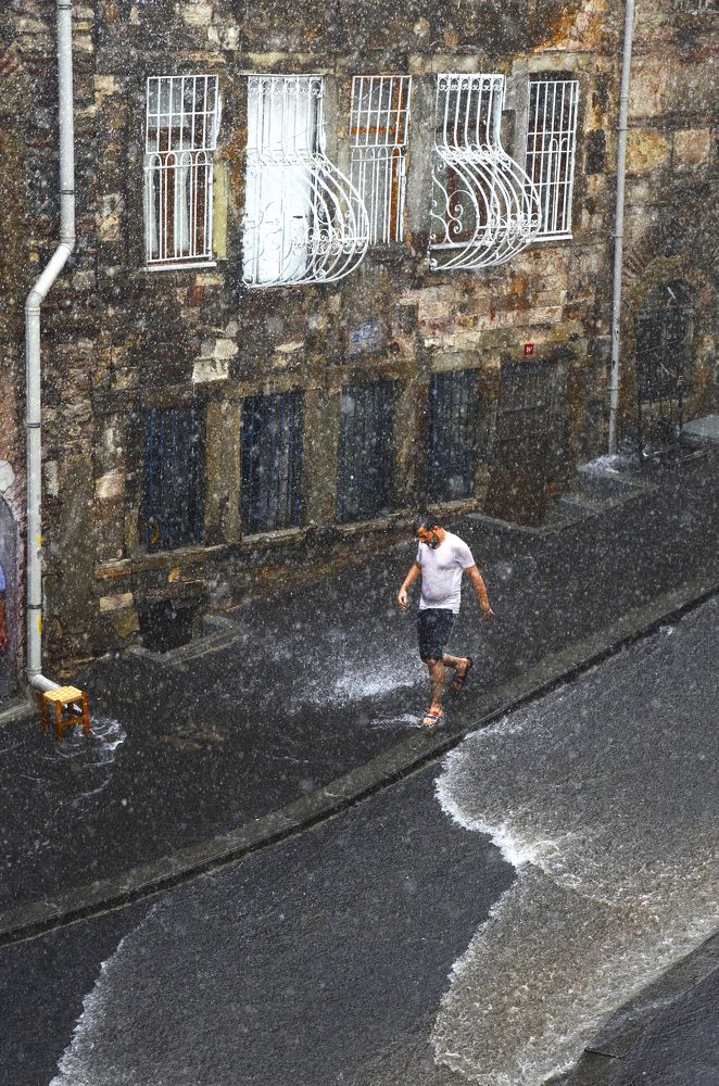 Дождь в Стамбуле