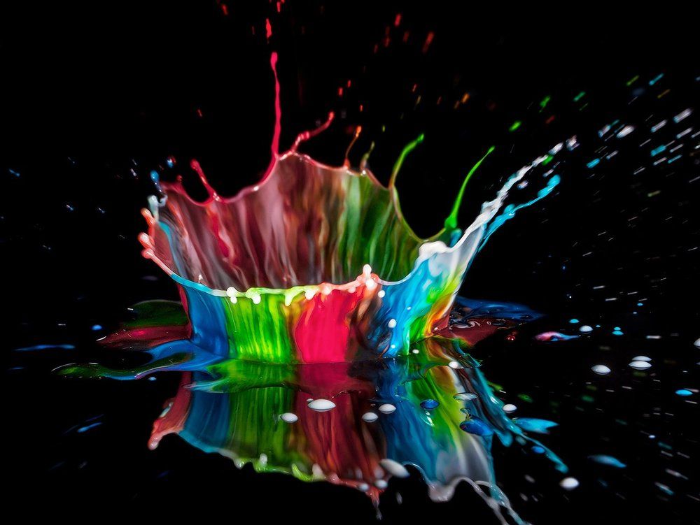 Всплеск красок