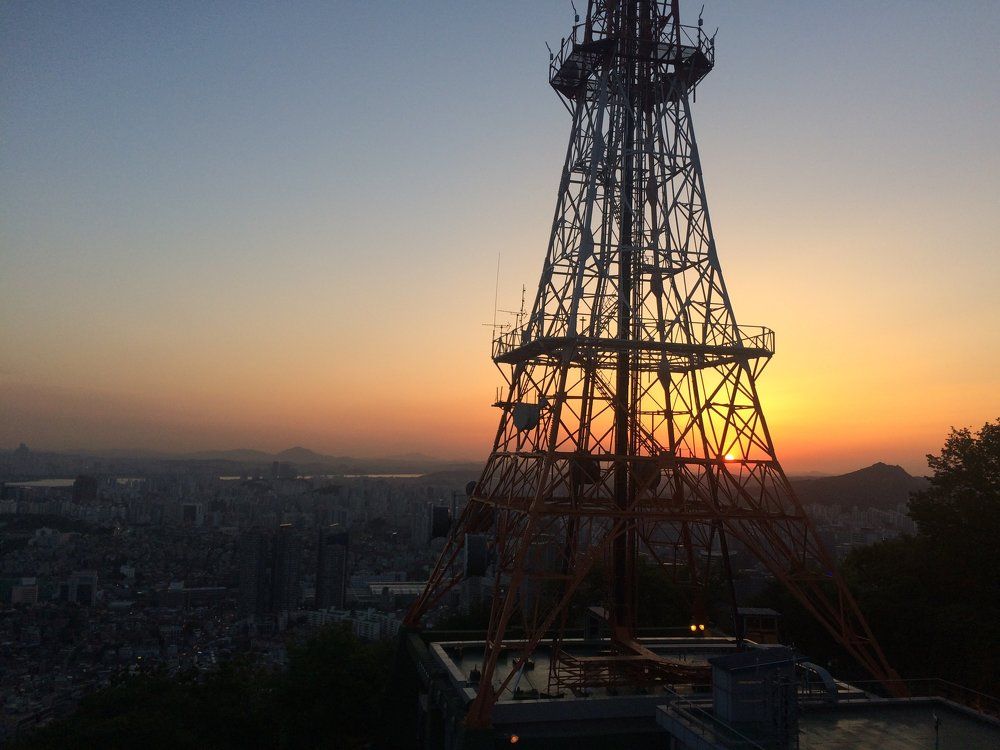 Sunset of Seoul