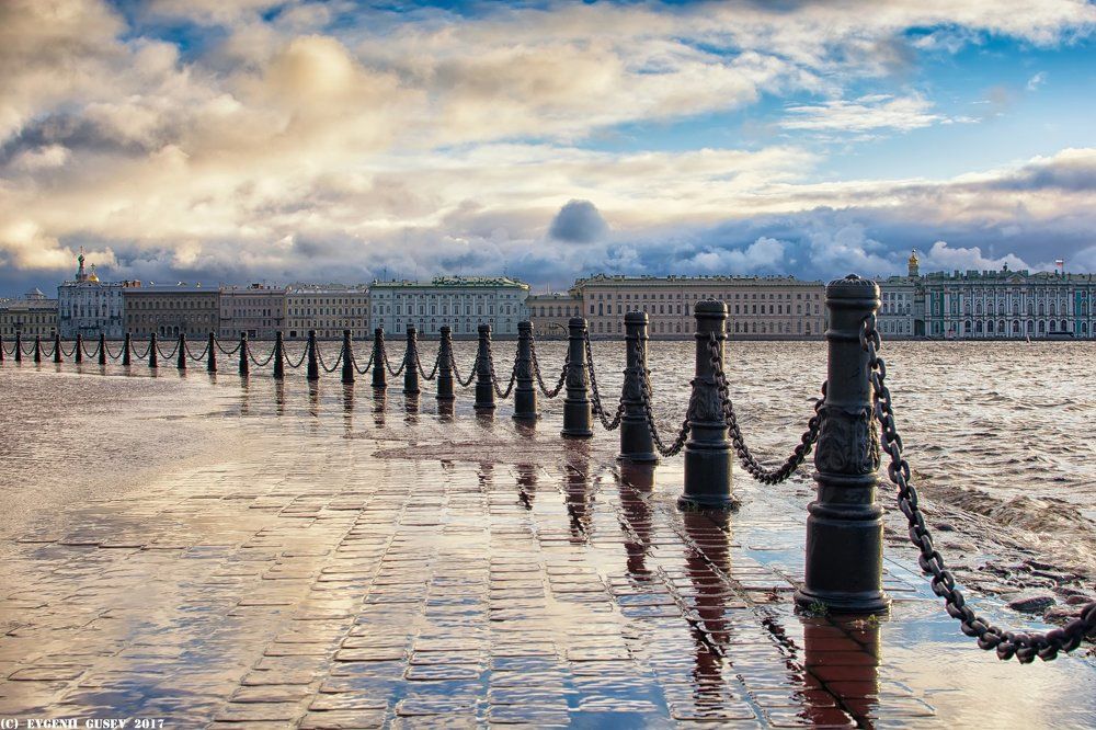 дождливый Петербург